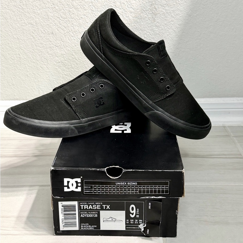MEN'S DC TRASE TX CANVAS SHOES (Unisex)